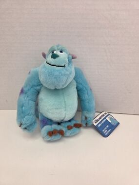 Disney Sulley Plush - Light Blue with Purple Spots